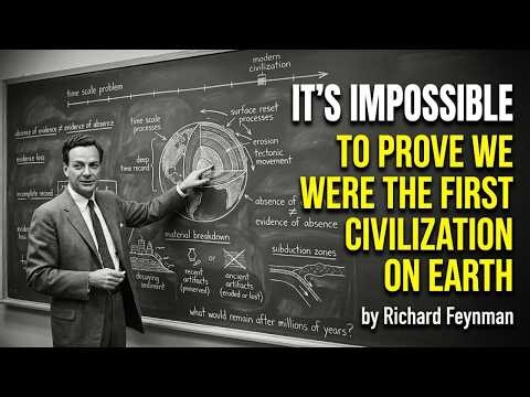 Richard Feynman - Why It’s IMPOSSIBLE to Prove We Were the First Civilization on Earth