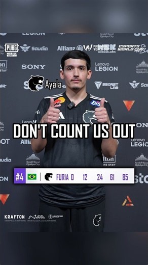 "Don't count us out." 🗣️🔥