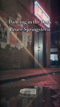 🎧 Dancing in the Dark - Bruce Springsteen | Nostalgic nights 🛋️✨