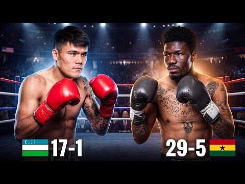 Hard-Fought Battle! Bektemir Melikuziev (UZB) vs Sena Agbeko (GHA) | Boxing Fight Highlight