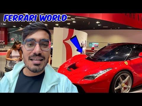I Went To Ferrari World Abu Dhabi | Fastest Roller Coaster In The World
