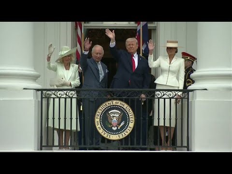 Trumps welcome King Charles, Queen Camilla to White House | FOX6 News Milwaukee