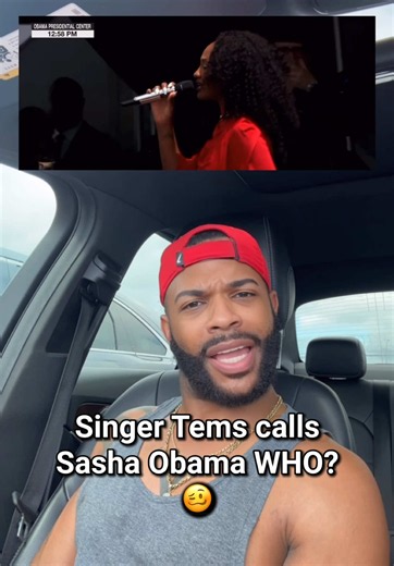 Tems called Sasha Obama a made-up name — video explained