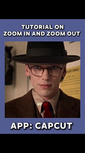 Zoom in and Zoom out tutorial on CapCut 🔥 #CapCut #capcutpioneer #capcuttutorial #capcut_edit