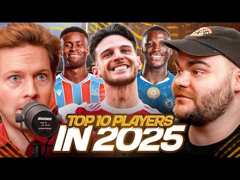 Ranking The Top 10 Premier League Players Of 2025! 