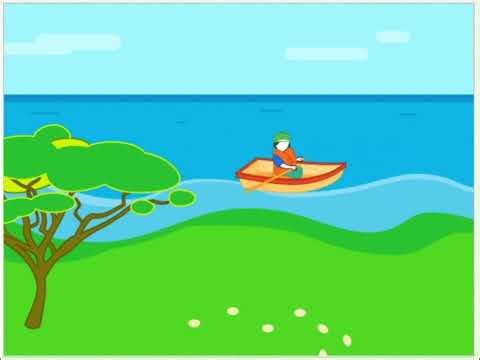 ScratchJr Animation | Floating Boat in River 🚤🌊 | Kids Coding Project