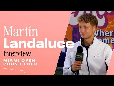 Qualifier Martin Landaluce books first ATP 1000 QF, talks practicing with Rafael Nadal | 2026 Miami