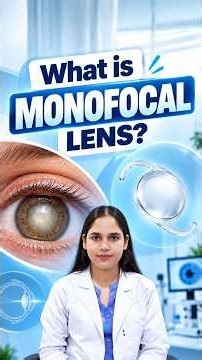 Monofocal Lens in Cataract Surgery: Is It the Right Choice for You?
