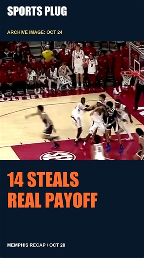 Arkansas’s Pressure Had a Payoff Against Memphis