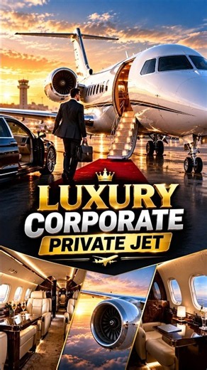 Luxury Corporate Private Jet ✈️💎