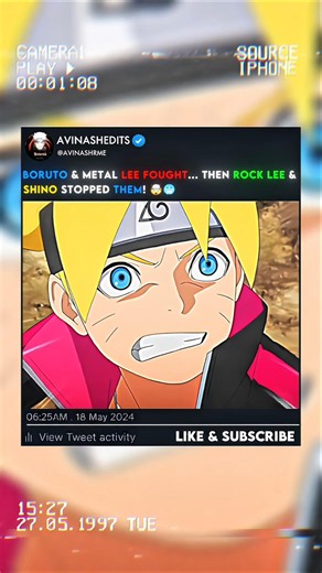 BORUTO VS METAL LEE... THEN THIS HAPPENED! 🤯