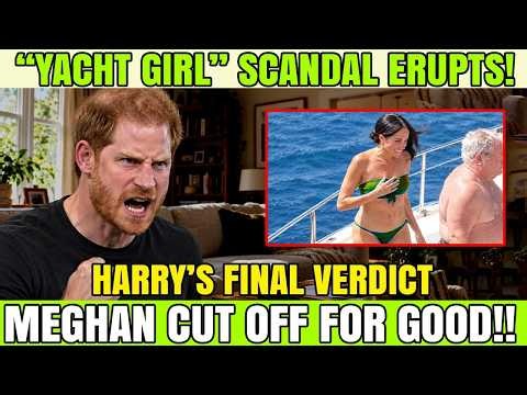 #Meghan’s “Yacht Girl” Scandal Explodes — #Harry’s Final Verdict Leaves Her Reeling!