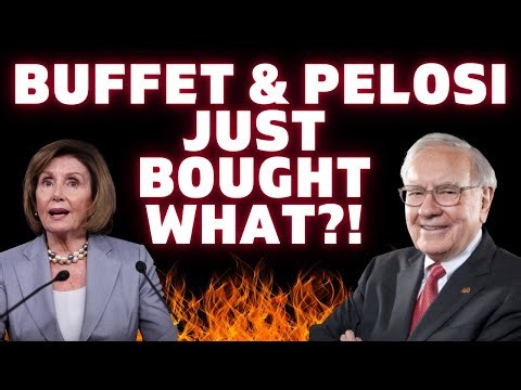 URGENT 🚨 WARREN BUFFETT and NANCY PELOSI Bought WHAT?! 🚨 Best Stocks To Buy Now!