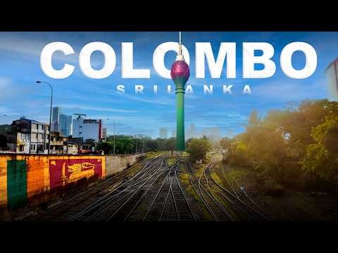 This Is Colombo Like You’ve Never Seen 🇱🇰 | Walk + Train Journey 4K