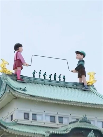 Squid Game spotted in Real Life 🤯🔥 🎬 | Squid Game 3 | VOCE NA MIRA