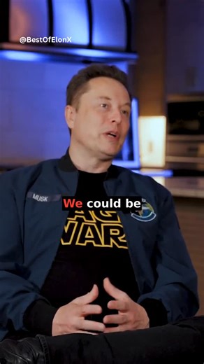 @bestofelonx on Instagram: "Elon Musk: Our only goal should be to keep the world interesting. “We could be an alien Netflix series. And that series is only going to get continued if our ratings are good. If you apply Darwin to simulation theory, then only the most interesting simulations will continue. Therefore, the most interesting outcome is most likely because it's either that or annihilation. So really, we have one goal: keep it interesting.” Interview with Katie Miller, December 10, 2025"