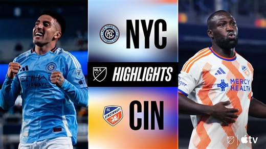 New York City FC vs. FC Cincinnati | Full Match Highlights | Atlantic Cup 8-Goal Madness!