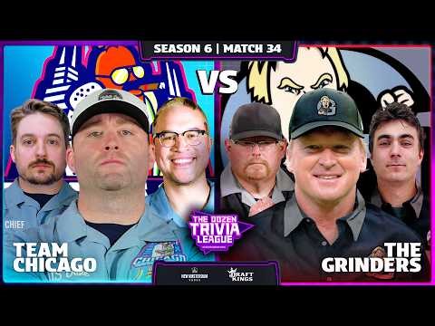 Chicago vs. Gruden & Grinders | Season 6, Match 34 - The Dozen Trivia League