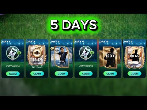 I Played FC Mobile for 5 Days on a New Account… This  Happened!