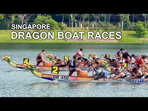 🐉 Singapore Dragon Boat Festival 2026 | Dragon Boat Races & Final Day Highlights