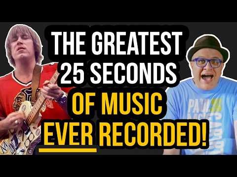 This is CLEARLY the GREATEST 25 Seconds of Rock Music EVER Recorded! | Professor of Rock