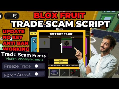 [BEST 2026] Blox Fruits Trade Scam Script 😈 Freeze + Auto Accept | Working No Key!
