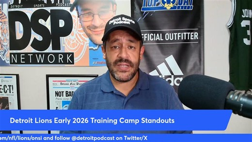 Detroit Lions 2026 Training Camp Thursday Live Blog, Updates