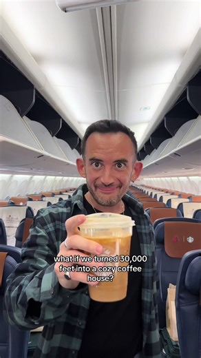 In-Air Coffeehouse Experience with Starbucks and Delta