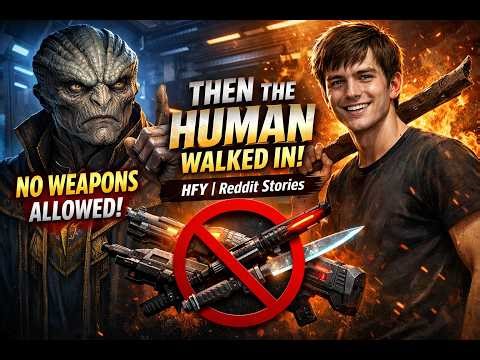 The Alien Director Said “No Weapons Allowed” — Then the Human... | Best HFY | HFY SCI-FI Story