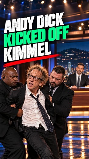 Andy KICKED Off Kimmel From Live Show🙌#Shorts#Viral#JimmyKimmel#AndyDick