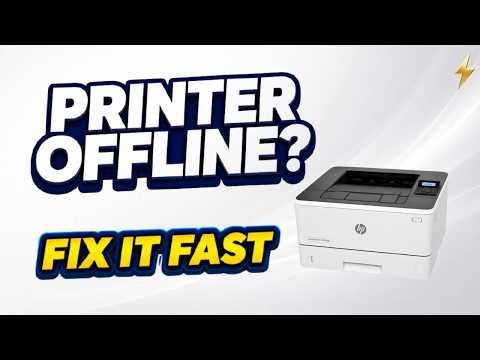 Printer Offline After Windows Update? Fix It Fast (5 Proven Steps)