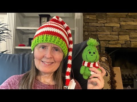 Crochet Grinch’s & Elf Hats
