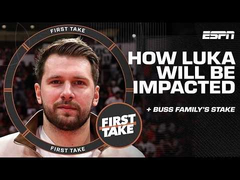 Lakers' MESSY situation 😨 How the Buss family's stake could impact Luka Doncic's future | First Take