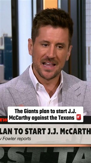 Is J.J. McCarthy the answer for the Giants? 👀