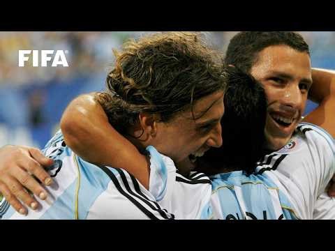 Crespo, Saviola Shoot Argentina Past Drogba & The Elephants