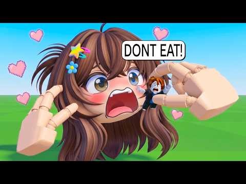 I turned everyone into dinner in Roblox VR HANDS Funny Moments...