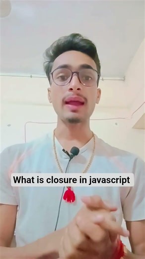 JavaScript Closure Explained 🔥 | Interview Question #Shorts