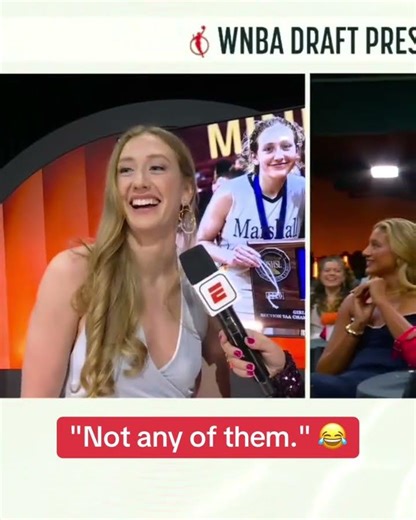 Gianna Kneepkens kept it real when asked if her five older brothers taught her how to shoot 😆