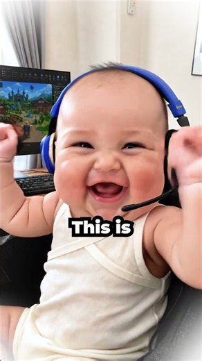 How the Baby saved our family with Roblox 🎮💻 #roblox #funnyvideo