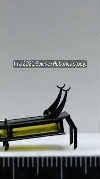 Watch a tiny robot powered by alcohol