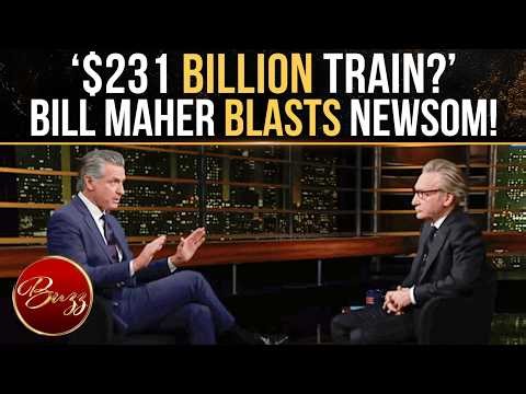 Bill Maher 'Grills' Gavin Newsom Over $231B Rail, Gas Prices In Blistering Interview | WATCH