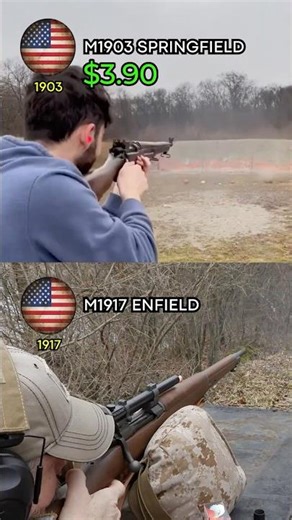 M1917 Enfield VS M1903 Springfield Cost Per Shot Comparison