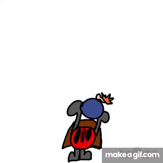 Cherib explodes on Make a GIF