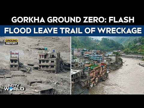 Flash Floods Nepal: Damaged Bridge, Collapsed Structures Show Scale Of Destruction