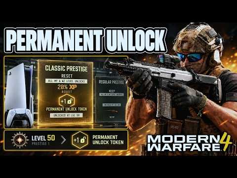 How To Use Permanent Unlock Tokens In Modern Warfare 4 On PS5 - Full Guide