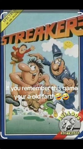 are you this old? "Streaker" game, Sinclair ZX Spectrum in 1987 #retro #classicgaming #retrogame