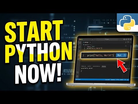How to start programming with Python for Beginners - Easy Tutorial