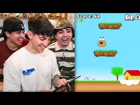 SPREEN, CARRE Y ROBLEIS JUEGAN AL POU BORRACHOS 😹🔥