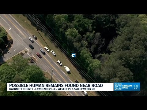 Detectives investigating after possible human remains found in Gwinnett County