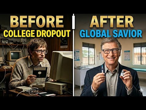 Bill Gates Success Story: From College Dropout to the World's Richest Man!